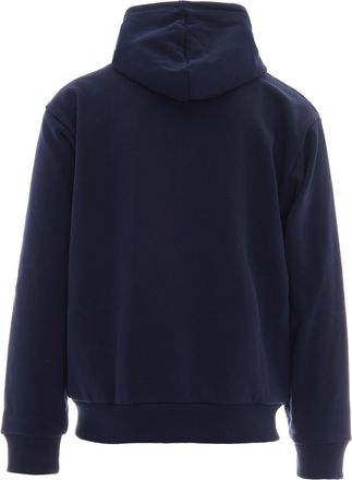 Lacoste Mens Hooded Sweatshirt Navy Blue Cotton Sweatshirts Sweater