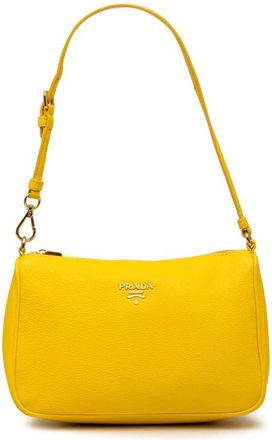 Prada Pre-owned Prada Vitello Daino Pochette Ladies IZHVD6UC83IRMQGW