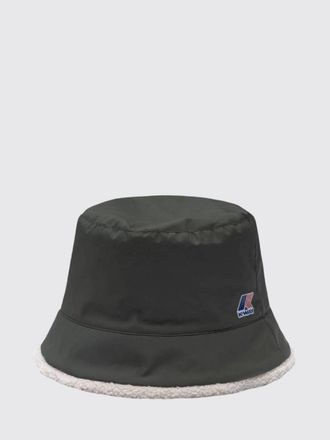 K-Way Waterproof Nylon Bucket Hat with Contrast Logo