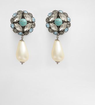 Dolce & Gabbana Re Edition Clip Earrings - Woman Bijoux Multi-colored Metal Onesize