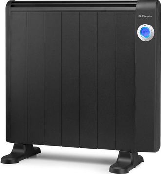 Orbegozo Emisor T&eacute;rmico Wifi Sin Aceite Rrw 1305, 7 Elementos, Mando A Distancia, Display Lcd, Soporte Para Pared Y Suelo, Programable, 3 Modos De Funcionamien