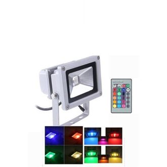 Trade Shop Trade Shop Traesio - Trade Shop - Faretto Rgb Led Multicolor External Use Con Telecomando 50w