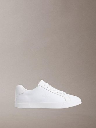 Calvin Klein Brooke - Leather Signature Logo Trainers