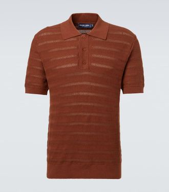 Frescobol Carioca Vidal knit cotton polo shirt