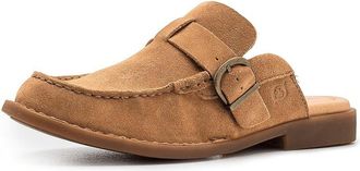 Born Meg Womens Flat Shoes Tan (biscotto) : 6.5 M, Leather/Suede