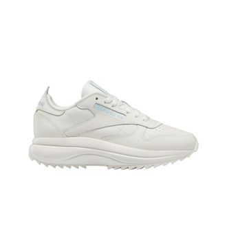 Reebok Women Classic Leather SP Extra Sneaker, Chalk/Blue Pearl/Chalk, 6
