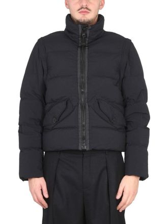 Ten c Down Jacket With Removable Sleeves