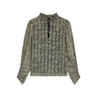 HUGO BOSS Dames, Blouses & Shirts, Veelkleurig, Maat: M