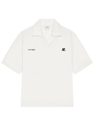 Courr&egrave;ges Polo mit Logo