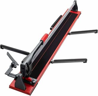 Costway Costway - Cortador De Azulejos Manual Espesor De Corte De 16mm /&aacute;ngulo De 0 &deg; A 60 &deg;/longitud De Corte De 120 Cm