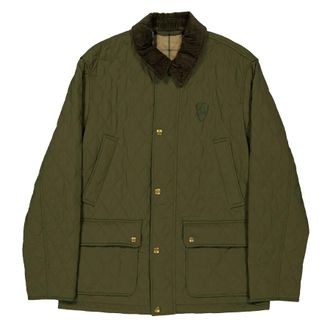 Burberry Quilted Nylon Barn Jacket, Size X-Small