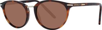 Serengeti Eyewear Acetate & Metal Womens Sunglasses