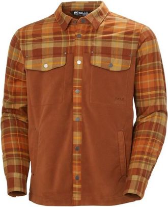 Helly Hansen Lokka Fleece Shirt Hemd f&uuml;r Herren | braun