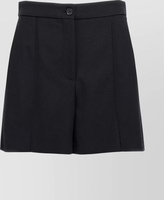 Pinko singapore high waist pleated shorts