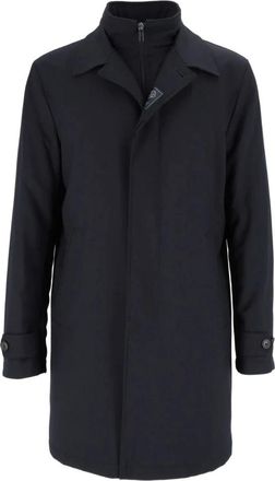 Fay Morning Coat Travel - Coats - Hombre - Azul - 3XL