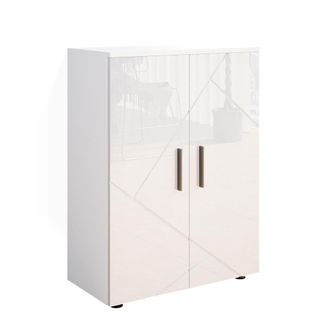 Vicco Armario De Ba&ntilde;o Mediano Irma, Blanco Alto Brillo, 60 X 81 Cm, Vicco