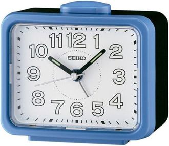 Seiko Analog Alarm Clock - SEIKO - QHK061L - Blue - Alarm - Japanese Quartz