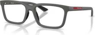 Prada Glasses, male, Gray, 56 MM, PS 02Sv 16X1O1 Glasses