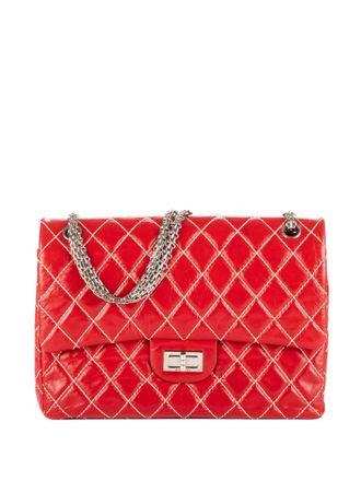 Chanel 2.55 Large 227 Reissue Double Flap shoulder bag - women - CALFSKIN - One Size - Red