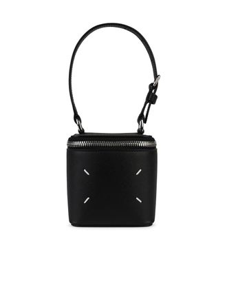 Maison Margiela Mircro Cube Black Lear Coin Borse