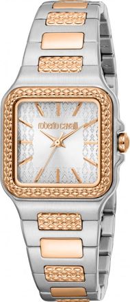 Roberto Cavalli Womens RC5L170M0065 Ladies Crest Watch - Silver - One Size