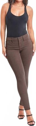 YMI Bianca Mid-Rise Skinny Jeans In Java