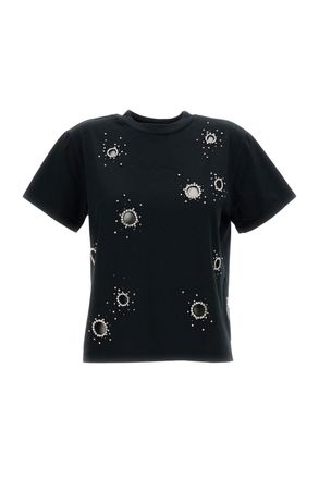 Des_Phemmes Boxy Fit Crew Neck T-Shirt