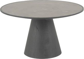 Signature Mesa de centro de roble y piedra azul l70 cm