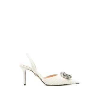 Mach & Mach Mach & Mach, Dames, Schoenen, Beige, Maat: 39 EU Tweed