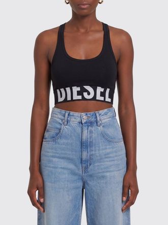 Diesel Top cropped Diesel in jersey