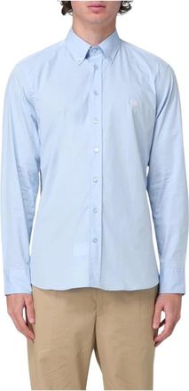 Etro Elegante Blauwe Overhemd - Heren - Casual Overhemden - Blauw - 3XL - Katoen - Overhemden