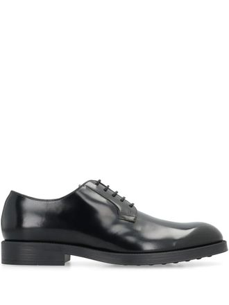 Tod's Derby stringate in pelle - Nero