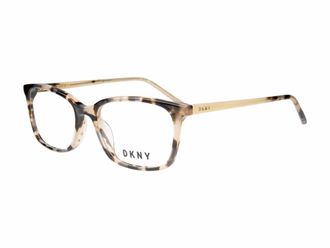 DKNY Womens Dk5008 280 Eyeglasses Frame In Nude Tortoise