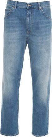Dondup Paco Loose-Fit Jeans - Heren - Loose Fit Jeans - Blauw - W31 - Katoen - Jeans