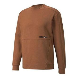 Puma Winterized Crew Logo Tan 846545-17
