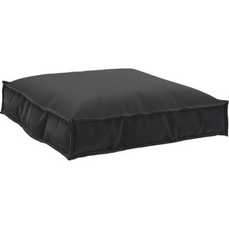 vidaXL Cuscino per seduta pallet Nero 70 x 70 x 12 cm Tessuto Oxford Vidaxl