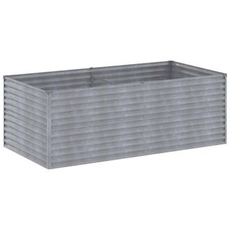 Berkfield Home Garden Raised Bed 196x100x69 cm Corten Steel in Brown | Size: 196 x 100 x 69 cm