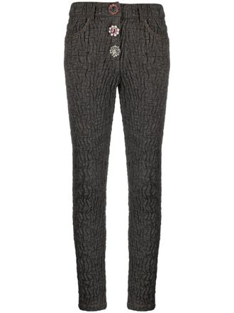 Moschino Pantaloni crop - Nero