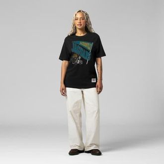 Mitchell & Ness Womens Mitchell & Ness Black Jacksonville Jaguars Team Dynamic Boyfriend T-Shirt at Nordstrom, Size Xx-Large