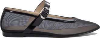 Le Monde Beryl Schoenen, Dames, Zwart, 38 EU, Leer, Mesh Mary Jane