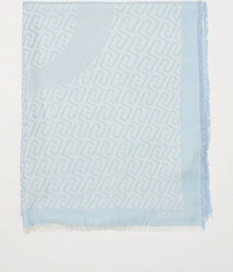 Liu Jo Stola Liu Jo in viscosa con monogram LJ jacquard