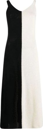 Zimmermann Dames, Jurken, Zwart, Maat: M Katoen