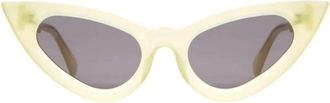 Kuboraum Y3 Sun - unisex - Zonnebrillen - Beige - 53 MM - Accessoires