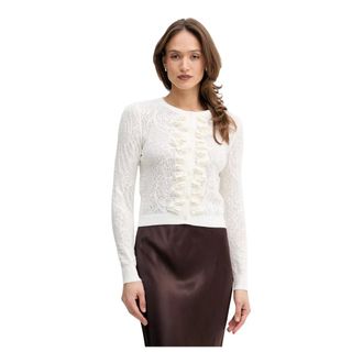Oui Donna, Maglie, Beige, L, new