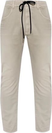Diesel E-Krooley Jogg Broek - Heren - Slim Fit Broeken - Beige - W32 - Katoen - Broeken