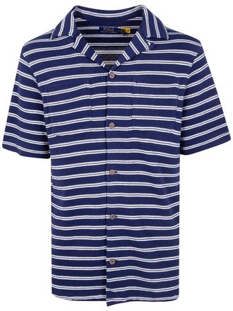 Ralph Lauren Short Sleeves Bowling Stripes Shirt