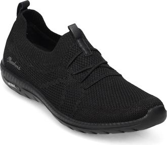 Skechers Womens, Arch Fit Flex Sneaker Black 6 M