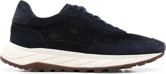 Henderson Blauwe Su&egrave;de Casual Sneakers - Heren - Sneakers - Blauw - 46 EU - Su&egrave;de - Schoenen