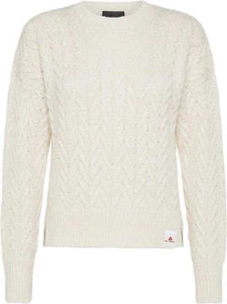 Peuterey Dames, Truien, Wit, Maat: M Katoen