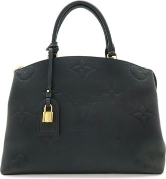 Louis Vuitton Monogram Empreinte Black Noir Monogram Empreinte Handbag Tote Bag (Pre-Owned)